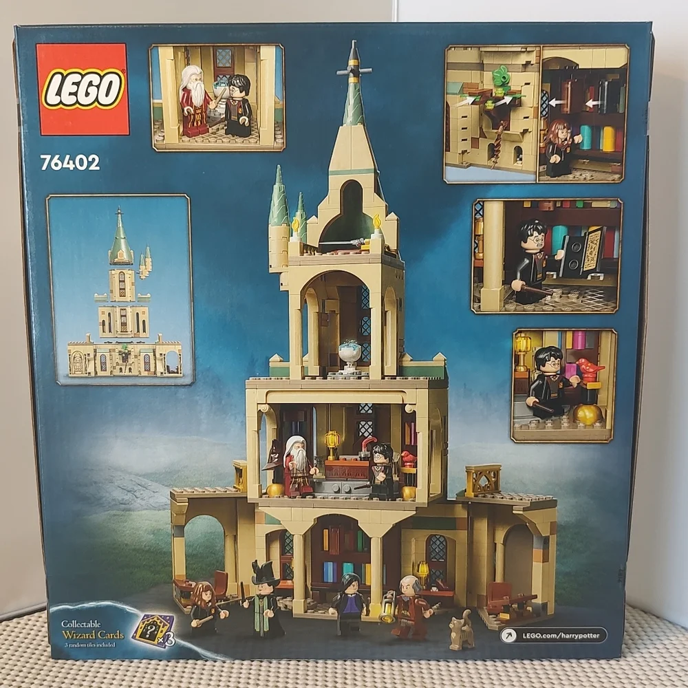 Lego Harry Potter 76402 Hogwarts Dumbledore's Office Building Set Toy NWT